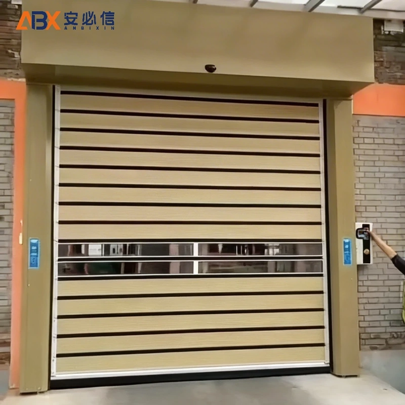 常州市螺旋式快速门